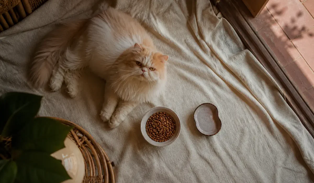 แมวกินอาหารแมวจากชาม — ชามอาหารแมว ยี่ห้อไหนดี