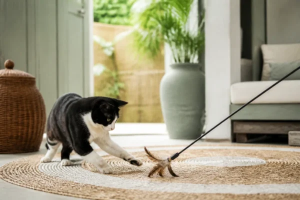 แมวกำลังเล่นของเล่นแมว — cat toys ฝึกสมอง ไทย รีวิว 2026