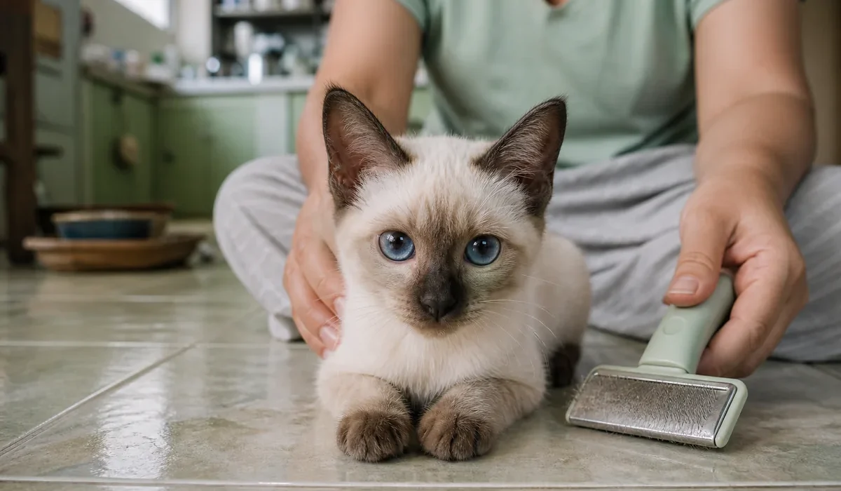 การดูแลขนและกรูมมิ่งแมว — แปรงขนแมว ปลอดภัยไหม