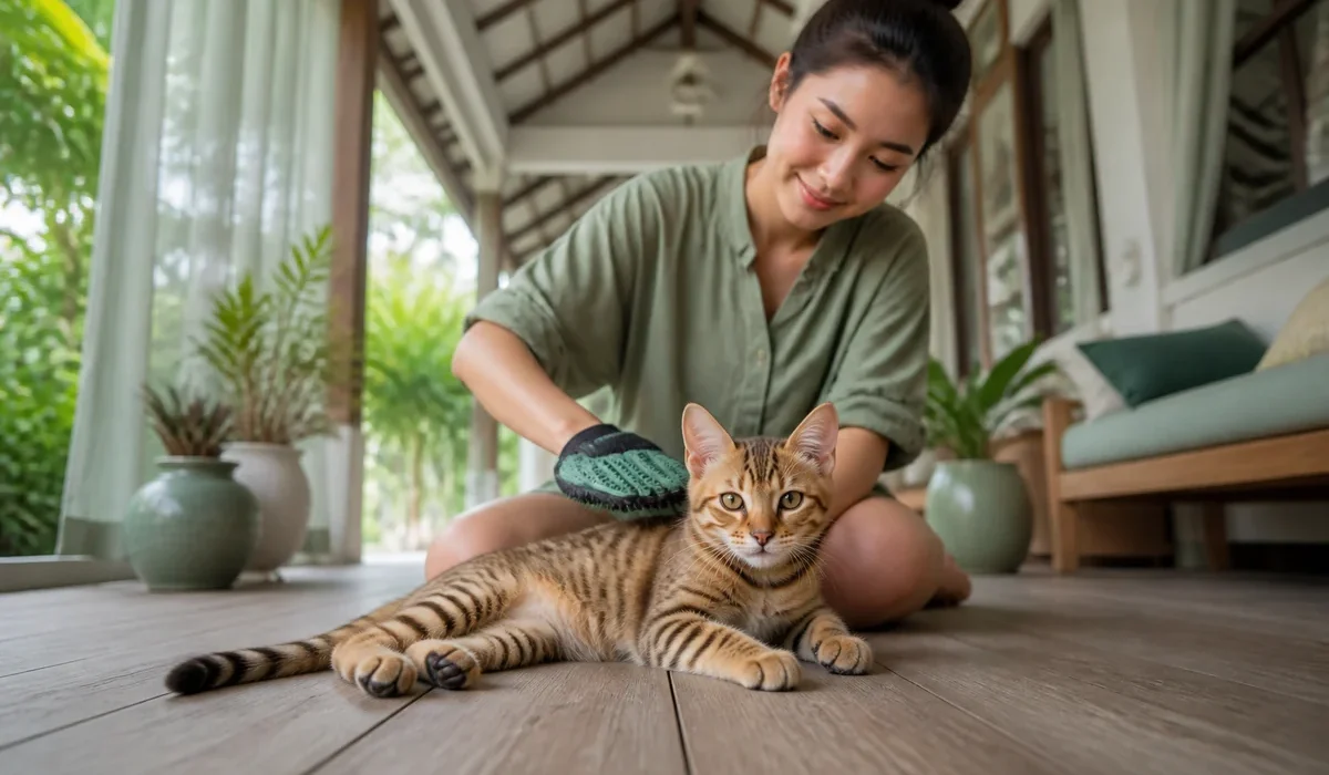 การดูแลขนและกรูมมิ่งแมว — ตัดเล็บแมว ลดกลิ่น 2026