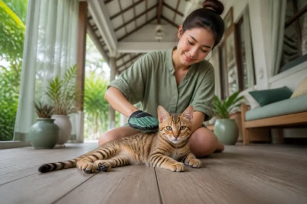 การดูแลขนและกรูมมิ่งแมว — ตัดเล็บแมว ลดกลิ่น 2026