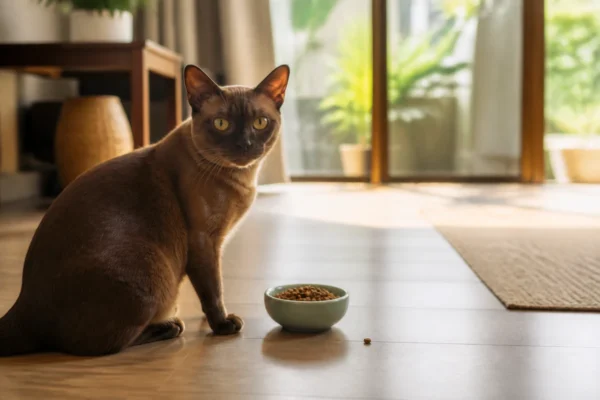 แมวกินอาหารแมวจากชาม — cat food ลดน้ำหนัก ไทย รีวิว 2026
